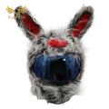 SuperRide Plush Helmet Cover Fun Animal Plush Motorcycle Helmet Cover Easy to Install Full Face Decorative Head Cover for Motorbike Helmet. 