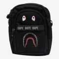 Black Color Cotton Bape Printed Side Bag For Women. 