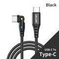 USLION 60W USB C To USB C Cable 3A PD Type C To Type C Cord Fast Charging Wire For Xiaomi realme Mobile Phone Data Charger Cable. 