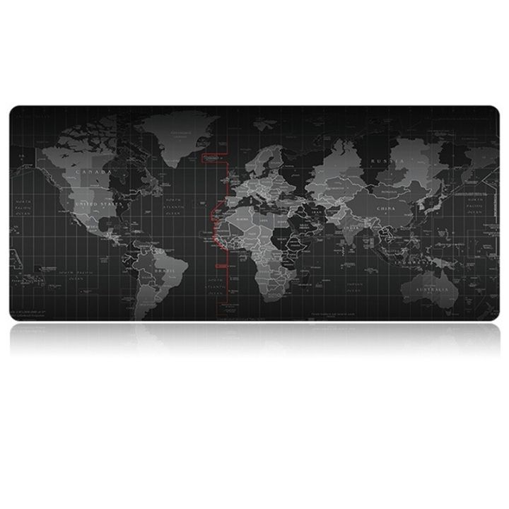 Extended%20Large%20Anti-Slip%20World%20Map%20Pattern%20Soft%20Rubber%20Smooth%20Cloth%20Surface%20Game%20Mouse%20Pad%20Keyboard%20Mat,%20Size:%2090%20x%2040cm%20-%20Image%202