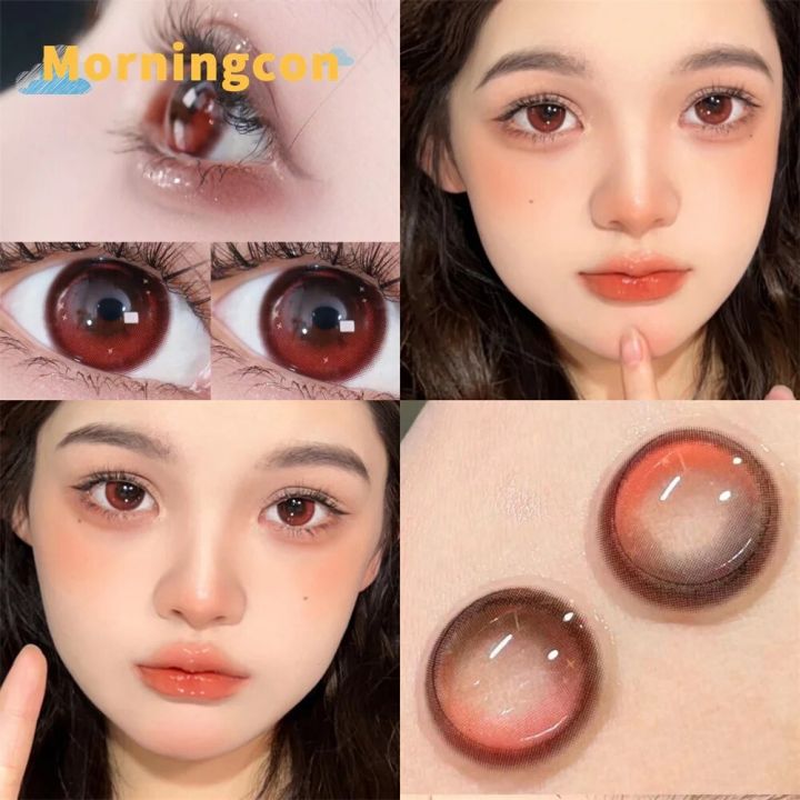 NATURAL%20CONTACT%20LENSES%20OF%20THE%20YEAR,%20SOFT%20COLOR%20PRESCRIPTION%20RED%20MORNINGCON%20MYOPIA%20CONTACT%20LENSES,%20EYE%20MAKEUP%20-%20Image%202