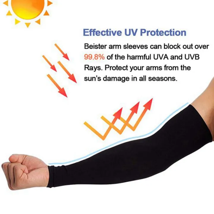 Kqueebee%201%20Pairs%20Unisex%20Arm%20Cooling%20Sleeves%20UV%20Protection%20Arm%20Sleeves%20for%20Men&Women,for%20Running,%20Cycling,%20Hiking,%20Golf(White)%20-%20Image%208