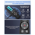 Clicker Wireless, 2-In-1 USB/Type C Rechargeable Presenter Remote Control for PowerPoint, PPT Clicker Red Easy to Use. 
