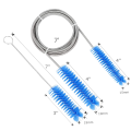Sojhoop Brush Diameter 15mm 19mm - CPAP Tube Cleaning Brush- Suitable for Most CPAP Hose Type (Blue). 