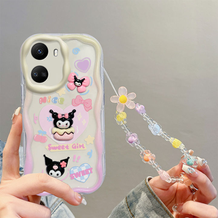 For%20Huawei%20Nova%2010%20SE%20Phone%20Case%203D%20Cute%20Animal%20Cartoon%20Patterns%20+%20Beautiful%20Flower%20Bracelet%20Soft%20Case%20-%20Image%207