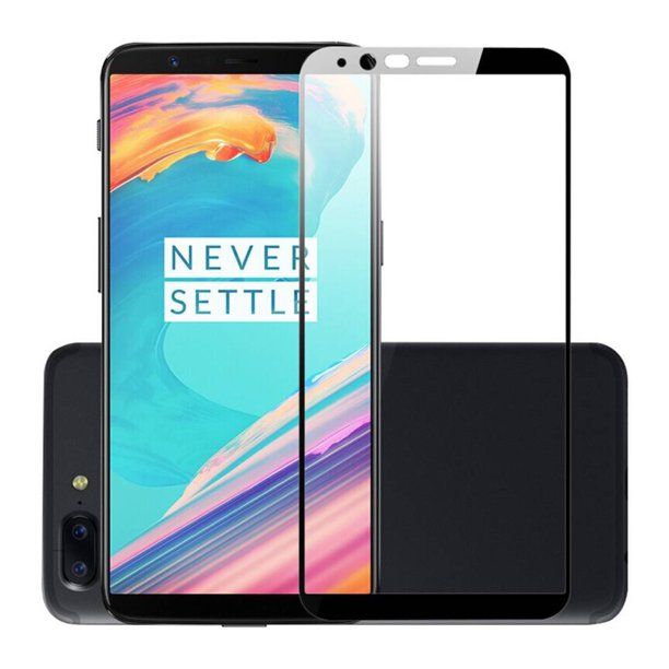 OnePlus 5T OG HD+ Screen Protector Glass, Premium HD Clear Edge2Edge Tempered Glass Curved - 1+ 5T