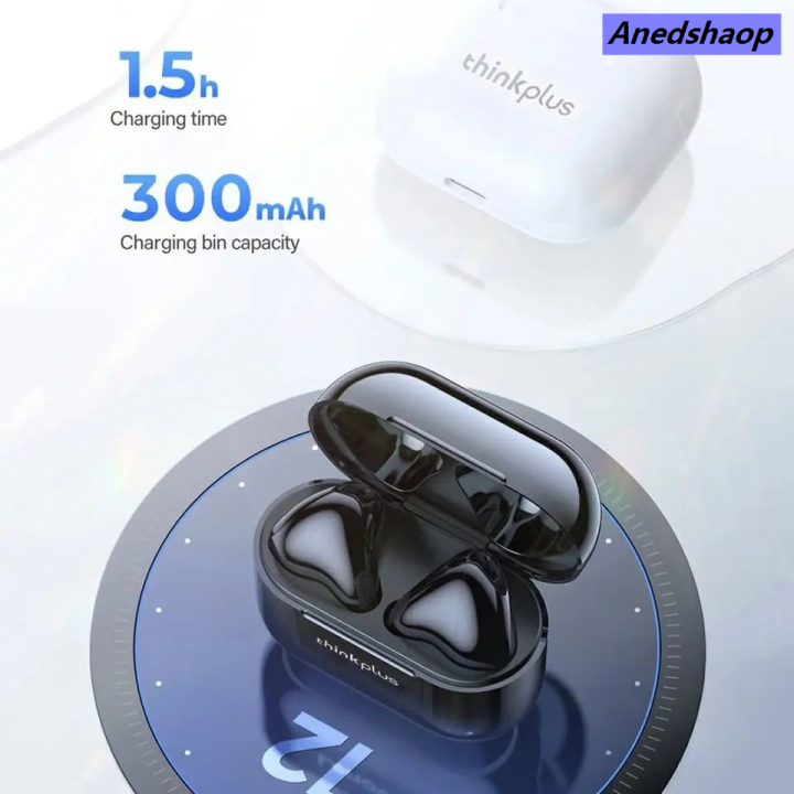 NEW%20Anedshaop%20Lenovo%20LP40%20Black%20Wireless%20Earbuds%20TWS%20Live%20Pods%20Bluetooth%20Luxury%205.0%20Stereo%20Bass%20Earphone%20Touch%20Control%20with%20Mic%20-%20Image%202