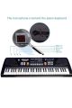 Piano Keyboard For Kids With Microphone Portable Keyboards For Beginners 61 Keys Music Lover Toys Pianos For Children. 