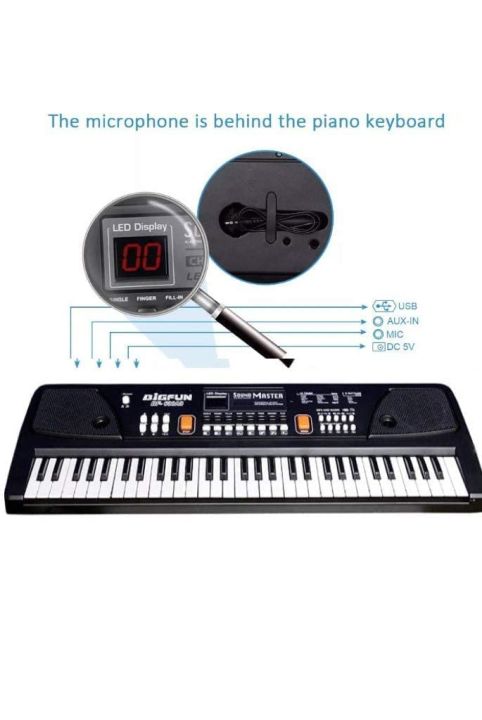 Piano%20Keyboard%20For%20Kids%20With%20Microphone%20Portable%20Keyboards%20For%20Beginners%2061%20Keys%20Music%20Lover%20Toys%20Pianos%20For%20Children%20-%20Image%202