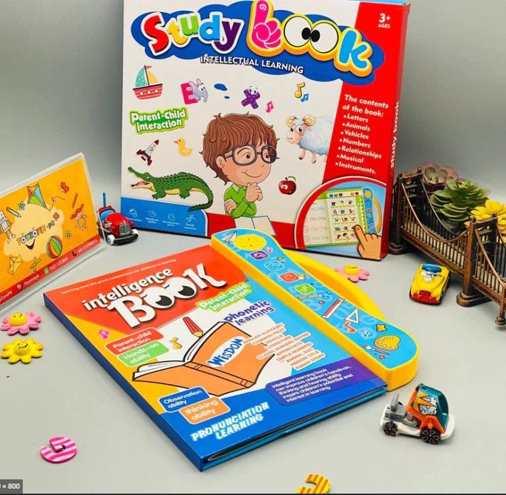 Toys%20Intellectual%20Learning%20Study%20Book%20Electronic%20Talking%20Book%20%20(Multicolor)%20-%20Image%205