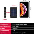 Solar Lamp 2 in 1 LED (12 LED) | Rechargeable Solar Emergency Light | Dual Mode Solar & Electric Charging | Portable Indoor Outdoor Lantern for Home, Camping & Load Shedding. 