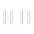 NAMUNY Tent Pegs 28 Pieces, 18cm Metal Tent Hooks Pegs Pegs for Tents, Stakes Nails for Camping Awning Netting. 