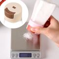 Press Type Measuring Seasoning Bottle Spice Bottle Refillable Plastic Metering Salt Bottle Transparent Quantitative Salt Dispenser Cooking. 