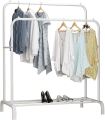 Coat Rack And Clothes Hanger Stand With Side Hooks And Bottom Shelves Heavy Duty Full Body Iron Coat Rack Clothes Hangers |. 