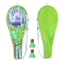 LKPCIGCXM Badminton Rackets for Children,Shuttlecocks Racquet Sports Set with 2 Balls for Kids Players Indoor Outdoor Sport Orange. 
