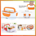 2in1 Electric Heated Portable Food Warmer Lunch Box Electric Tiffin Box For Office School Outdoor E Lunch Box - Multi Color. 