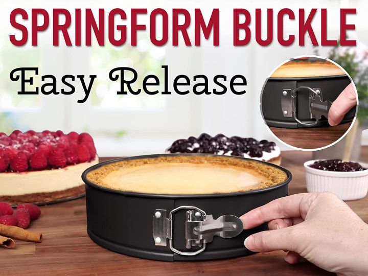 Springform%20Pan%2022cm%20BAKE%20IT%20Nonstick%20-%20Cake%20Pan%20With%20Removable%20Bottom%20Spring%20Form%20For%20Baking%20Cake%20Pan%20(Black)%20-%20Image%209