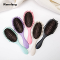 Wenefang 1pcs Curl Styling Tangled Boar Bristle Hair Comb Massage Comb Detangle 【2025 Version】 Hair Styler Shaping Defining Salon Barber Styling Tool. 