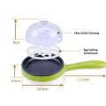 Electric Egg Boiling Steamer Egg Frying Pan Egg Boiler Electric Automatic Off With Egg Boiler Machine Non-stick Electric Egg Frying Pan..... 