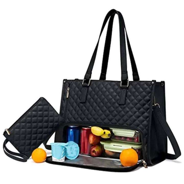 Portable Tote For Women Multi Purpose Insulated Lunch Shoulder Pouch Makeup Durable Waterproof Travel Bag 2025 New