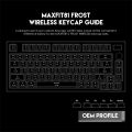 Fantech Maxfit81 MK910 Wireless Bluetooth 75% Mechanical Keyboard Gaming ABS-Black(Blue Switch). 