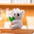 KOJA Cute Simulation Koala Plush Pendant Doll Keychain. 