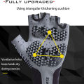 Workout Bike Mountain Gloves Bike Half Finger Bike Pair 1 Sports Gloves Bike Gloves－Mountain Gloves for Men and Women. 