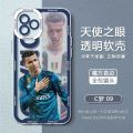 Phone Case For IPhone 11 12 Pro Max 13 Mini 6 6S Plus 6+ Phone Casing Soft Clear TPU Gear 5 Nika Luffy Football Player Messi Cristiano Ronaldo Neymar Kai Havertz INS Full Protection Trend Brand Korean Anti-falling Luxury Anti-Knock. 