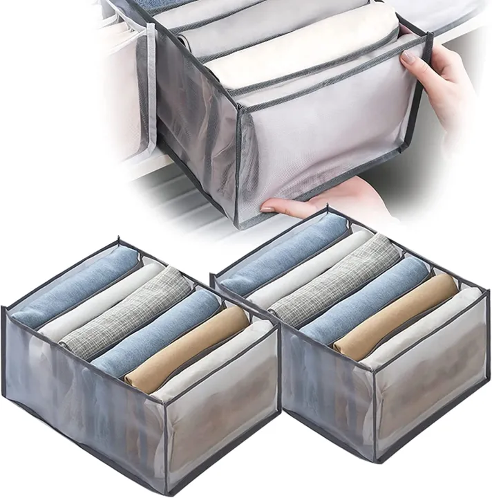 7%20Grids%20Jeans%20T-shirts%20Storage%20Box%20Trousers%20Clothes%20Storage%20-%20Image%204