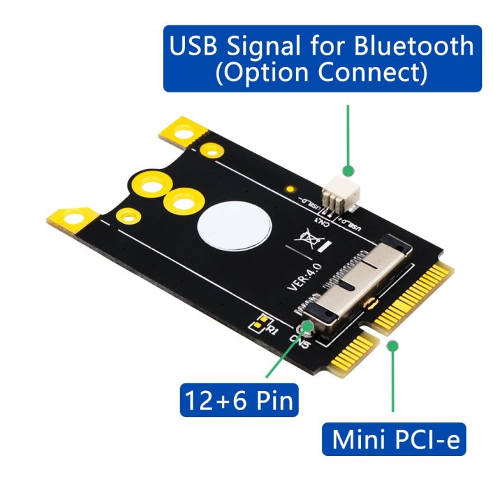 Upgrade%20Version%20Mini%20PCIe%20(MPCIe)%20Converter%20Adapter%20Board%2012+6%20Pins%20WiFi%20Card%20to%20Mini%20PCI-E%20for%20Broadcom%20BCM94360CD%20-%20Image%207