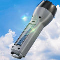 Dual Light Source Flashlight CH-24084 – Rechargeable, High-Power Wick, Battery Display, Side Light, Telescopic Zoom & Portable Design for Camping, Emergencies & Outdoor Use. 
