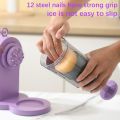 Shaved Ice Maker Slushie Machine Snow Cone Machine Ice Crusher Electric Ice Shaver with Ice Tray for Smoothies Slushy Snow Cone and More. 