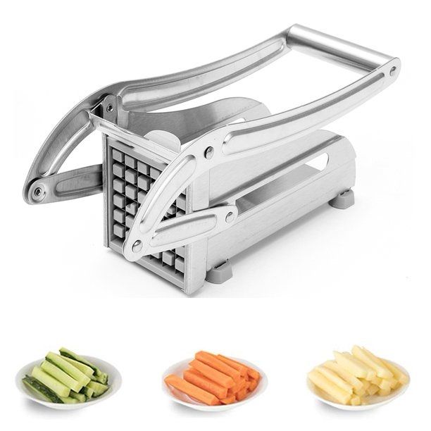 Stainless Steel French Fries Slicer: Potato Chipper Chip Cutter Chopper  Maker | Daraz.com.np