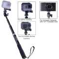 Extendable Aluminum Selfie Stick | Compatible with GoPro, SJCAM, and Other Action Cameras. 