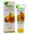 Face And Body Natural Papaya Cleansing Scrub Gel 100ml. 