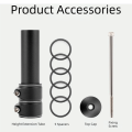 Durable Aluminum Alloy Bike Stem Extender for 28.6 mm Adjustable Bicycle Stem Extender Multicolor Handlebar Stem Riser Cycling. 