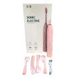 Sonic Electric Toothbrush for Adults,Rechargeable Electric Toothbrushe with 3 Brush. 