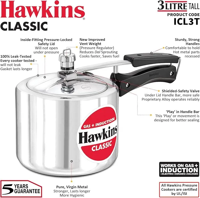 Hawkins%20Classic%20Pressure%20Cooker%203%20Litre%20Tall%20Induction%20Base%20(Code:%20ICL3T)%20-%20Image%203