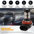 2-Pack High Power 50W Super Bright H11/H8 10-SMD Led Lights Bulb. 