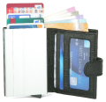 WildHorn Nepal RFID Protected 100% Genuine Leather Unisex Cardholder (CRD 001 Black Croco). 