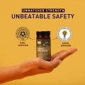 MuscleBlaze Shilajit Pro Gold 60 Capsules with 500mg Shilajit Fortified with 24 Carat Gold Ashwagandha & Gokshura, For Strength Stamina & Recovery. 