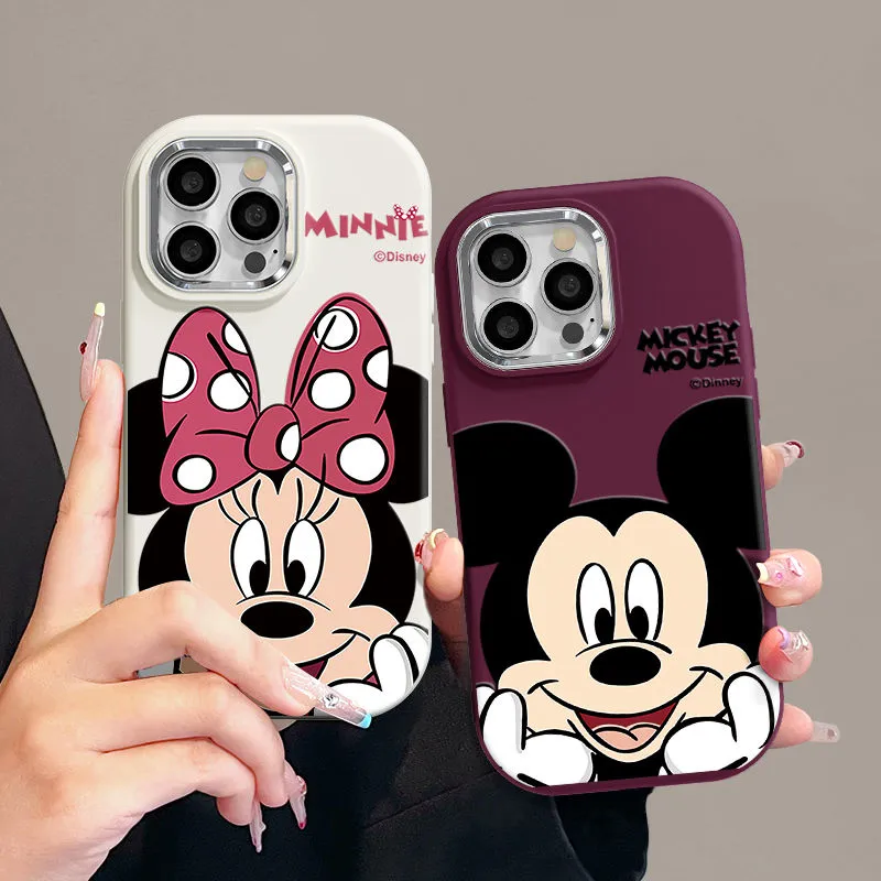 Disney Mickey Mouse Minnie Phone Case Compatible for IPhone 15 11