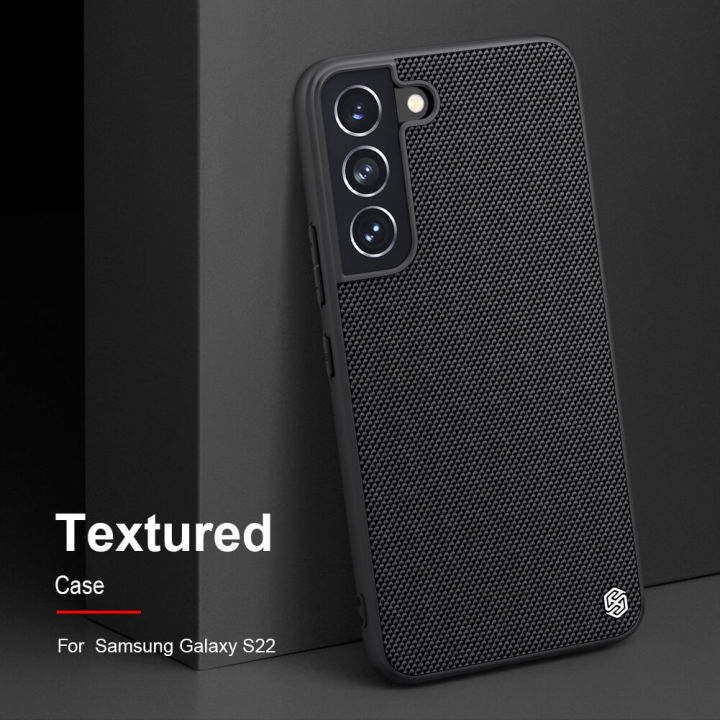 Nillkin%20Textured%20Case%20for%20Samsung%20Galaxy%20S22%20Plus%20(S22+)%20Nylon%20Fiber%20Cover%20-%20Image%204
