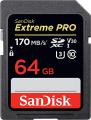 64Gb Extreme Pro Sdxc Uhs-I Card 170 Mb/S. 