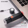 DISICHEN Fashion High Power Led Flashlights Camping Rechargeable Flashlight Portable COB Outdoor Zoom Fishing Lighting Lights Strong Light. 