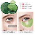 AUQUEST Skin Care Eye Mask Patch Beauty Anti-Moisturizing Hyaluronic Patch Eye Mask 60pcs Seaweed Crystal Acid Dark Circles. 