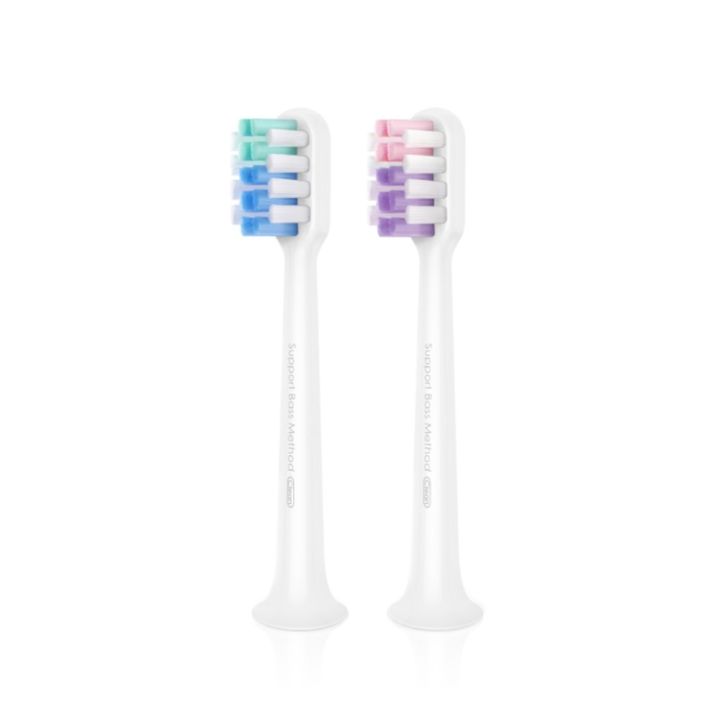 2PCS Replacement Brush Heads For Doctor B Sonic Electric Toothbrush Cleaning-type