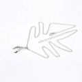 Poputton Fashion Kpop Wishbone Pendant Necklace Women Dogeared Wish Silver Plated Chain Necklace Collier Femme 2023 Jewelry. 