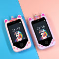 2025 NEW KGG Kids Smart Toy Phone Learning Education Tool Mini Phone Gam Music MP3 Player Alarm Clock Calculator Flashlight Dual Camera. 