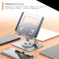 N02 360 Rotation Bracket Folding Design Easy To Carry Metal Material Suitable For Tablet Computer No Ratings. 